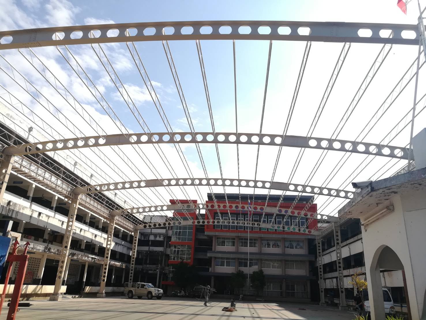 อาคารอเนกประสงค์โรงเรียนเทศบาล1โพศรี
