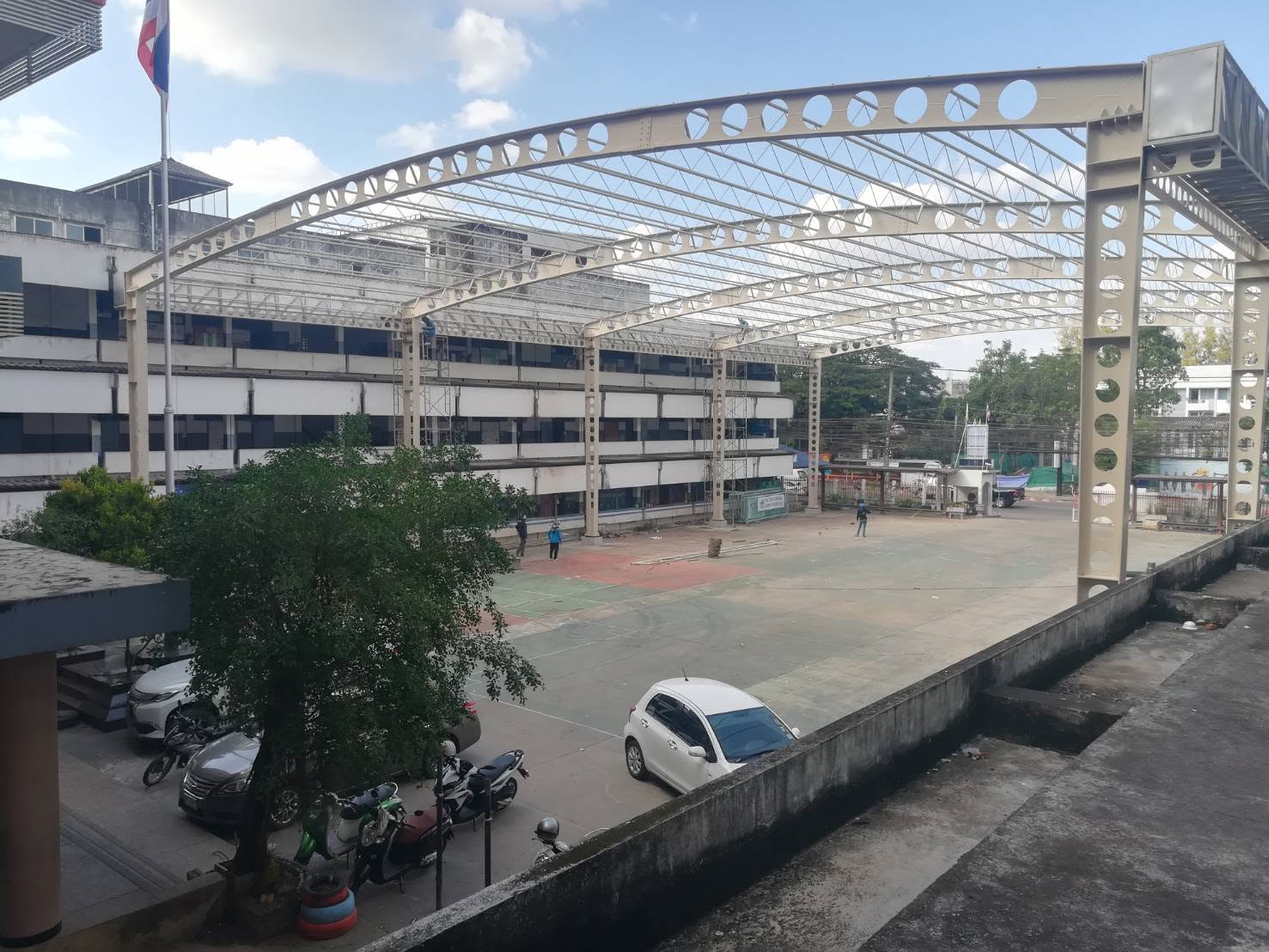 อาคารอเนกประสงค์โรงเรียนเทศบาล1โพศรี1